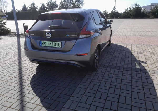 Nissan Leaf cena 72500 przebieg: 32000, rok produkcji 2018 z Siedlce małe 46